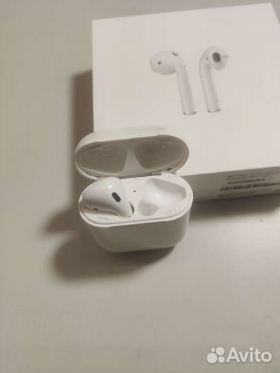 Беспроводные наушники apple airpods 2