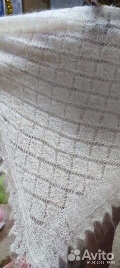 Платок шаль пуховые