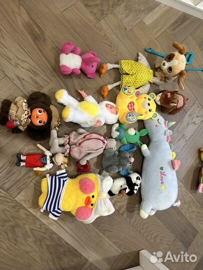 Игрушки мягкие интерактивные бу