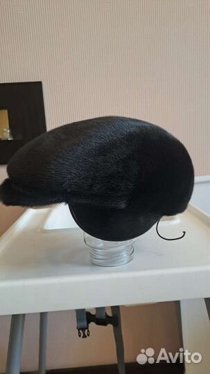 Меховая мужская кепка