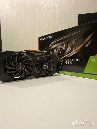 Видеокарта Gigabyte Geforce GTX 1660 OC