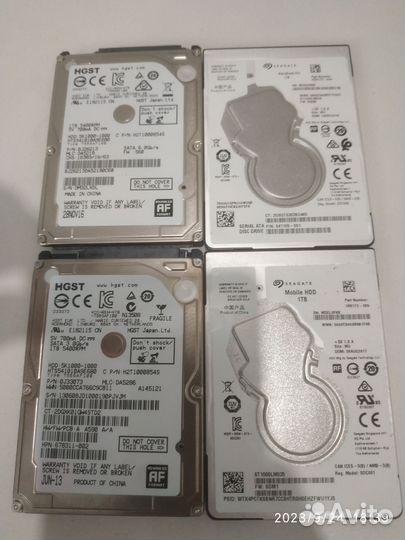 Жесткие диски на 1 тб SATA 2.5 HDD