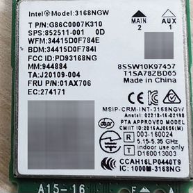 Wlan M2 Intel 210 for notebook