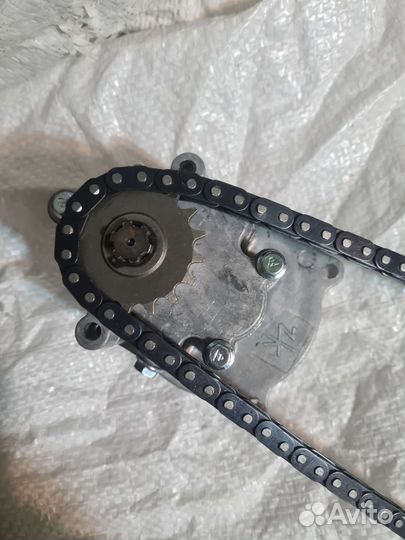 Редуктор в сборе 5:1,5к1 для снегоката и самоделок