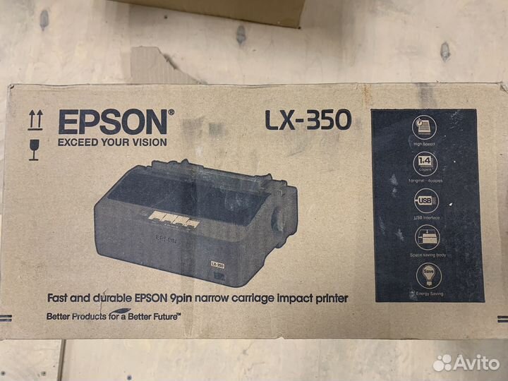 Принтер epson LX350 матричный для вист.Т