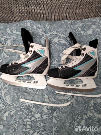 Коньки хоккейные atemi