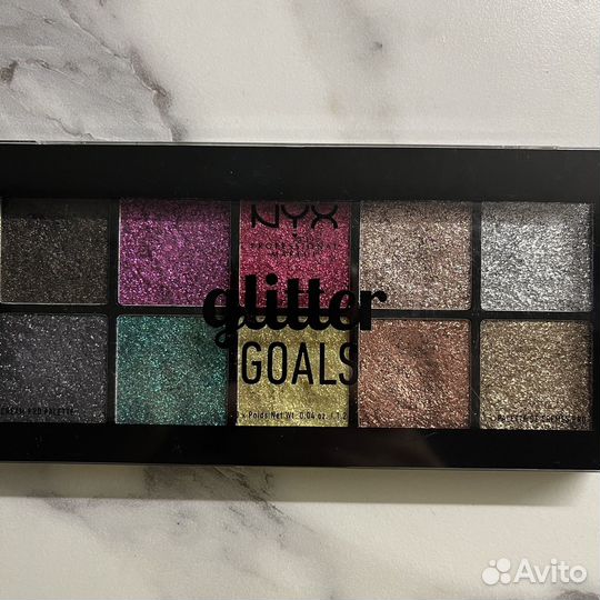 Тени для век nyx