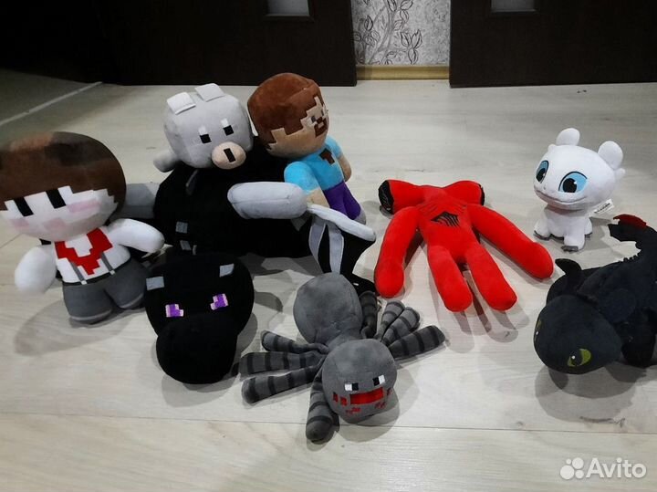 Мягкие игрушки Майнкрафт