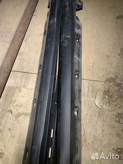 Накладки порогов оригинал GLE