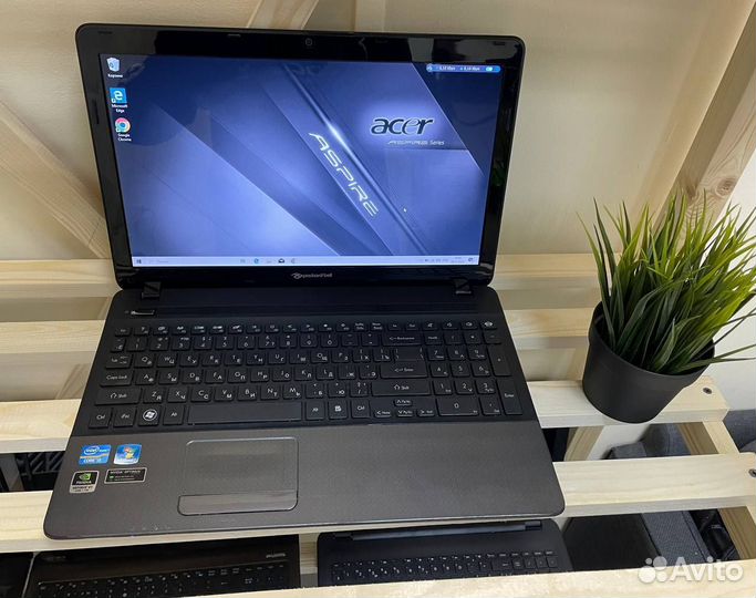 Acer Aspire на i5-2450M/Gt630/6Gb ram/SSD+HDD