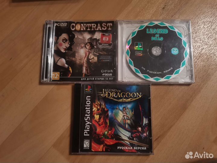 Игры на ps2 и Contrast на пк