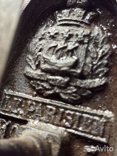 Утюг старинный Франция