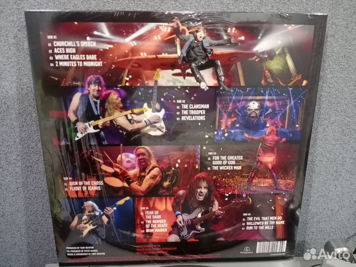 Iron Maiden виниловая пластинка новая запечатанная