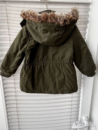 Куртка парка для девочки р86
