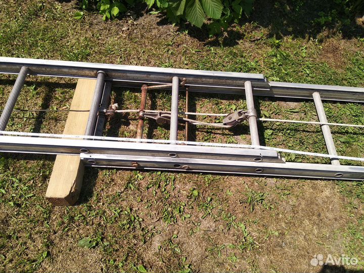 Лестница раздвижная 10.7м 3 секции