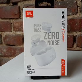 Наушники TWS JBL Tune Buds (белые)