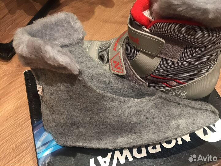 Лыжные ботинки nordway 33 размер