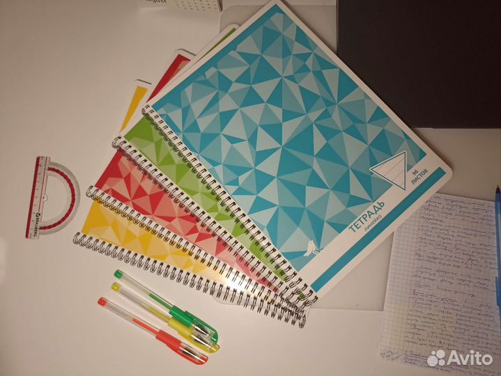 Тетрадь 96 л на пружине а4