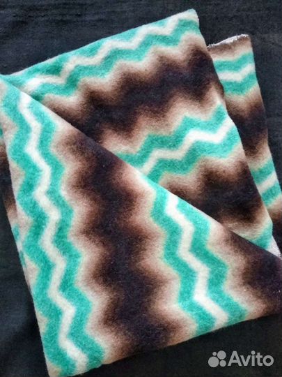 Мех на трикотажной основе. Натуральный. Ткань СССР