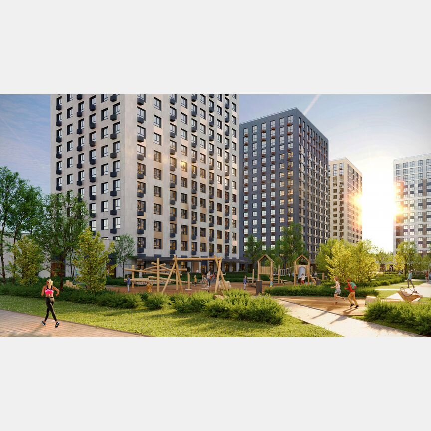 3-к. квартира, 66,1 м², 13/17 эт.