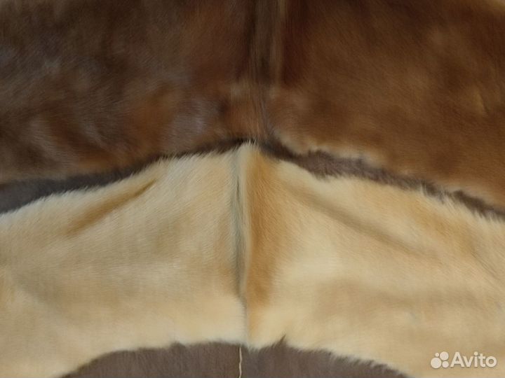 Воротники норка новые