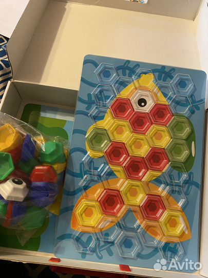 Холодное сердце Пазл крупный книжки тактильные