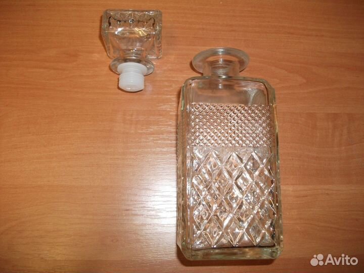 Штоф графин хрустальный