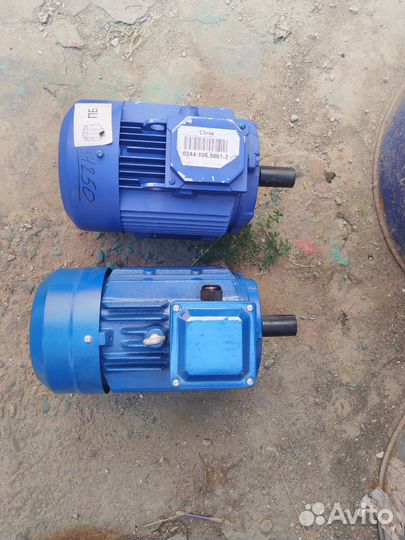 Электродвигатель 380 4 квт, 3 квт