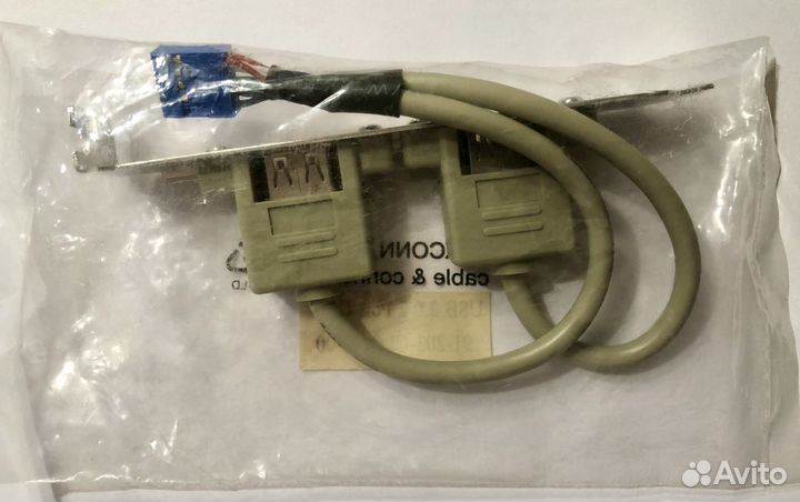 Адаптер foxconn USB для компьютера 2xUSB 2.0