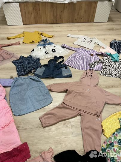Детские вещи пакетом для девочек 92-98