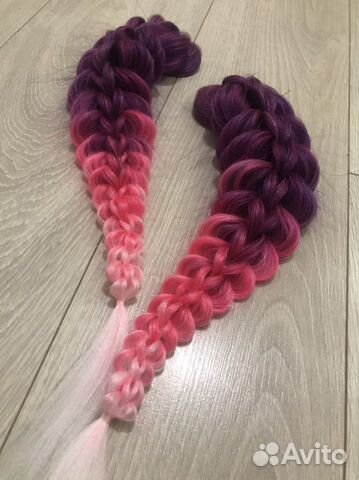 3Д косы из канекалона