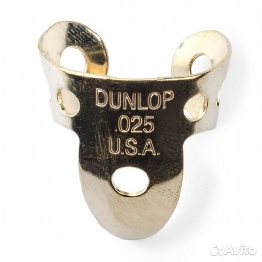 Медиаторы на палец латунь, толщина.025, Dunlop