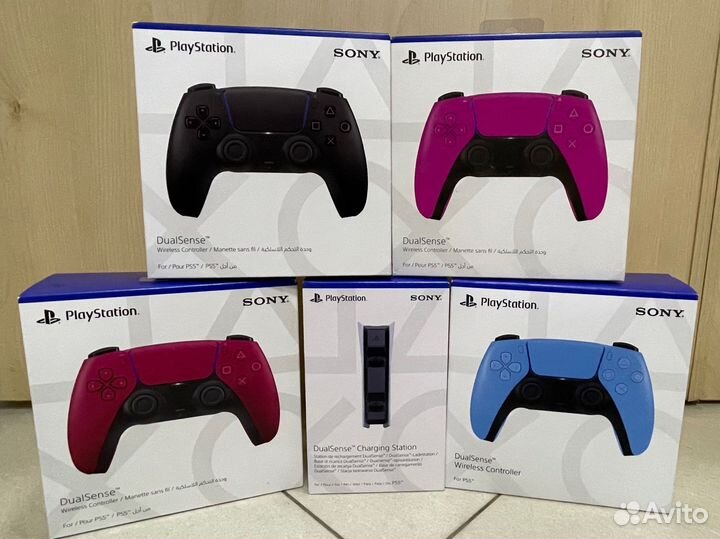 Джойстик ps5 dualsense, новый