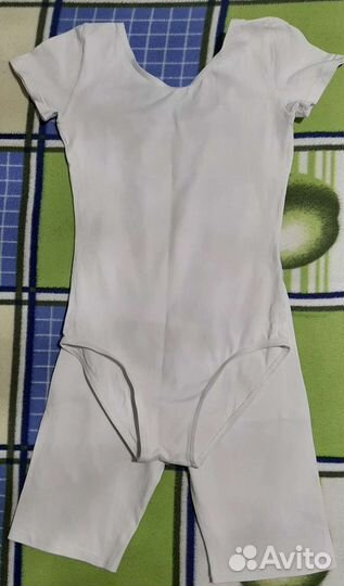 Купальник для танцев белый