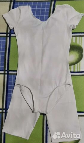 Купальник для танцев белый