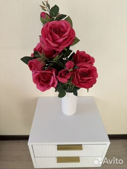 Искуственные цветы. Букет искусственных роз