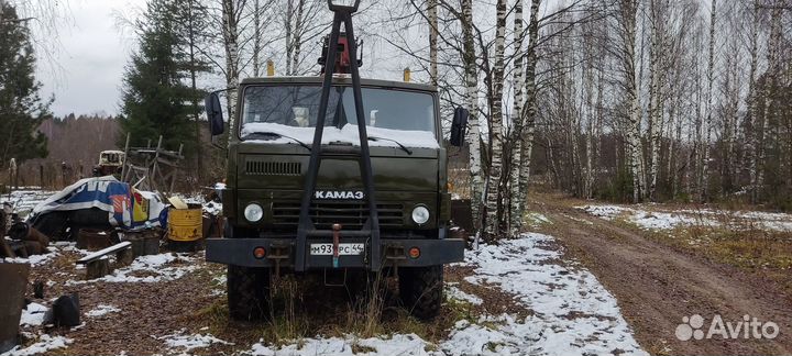КамАЗ 43101 с КМУ, 1990