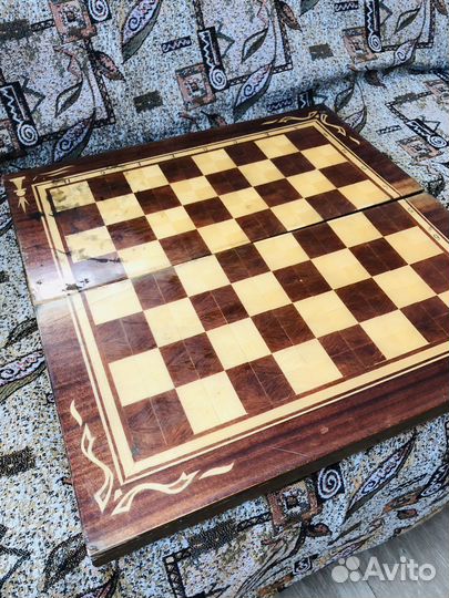 Шахматы и нарды ручной работы СССР