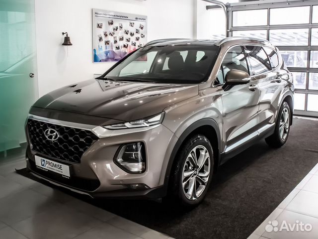 Hyundai Santa Fe, 2019 с пробегом, цена 3372800 руб.