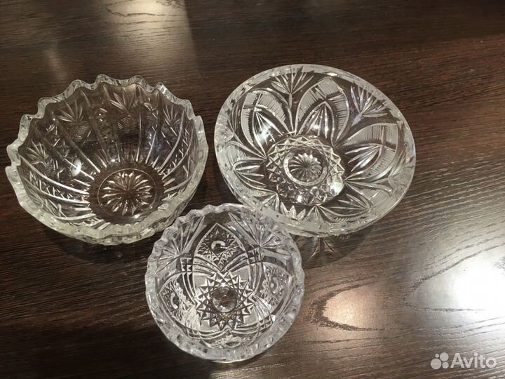 Хрусталь, стекло СССР