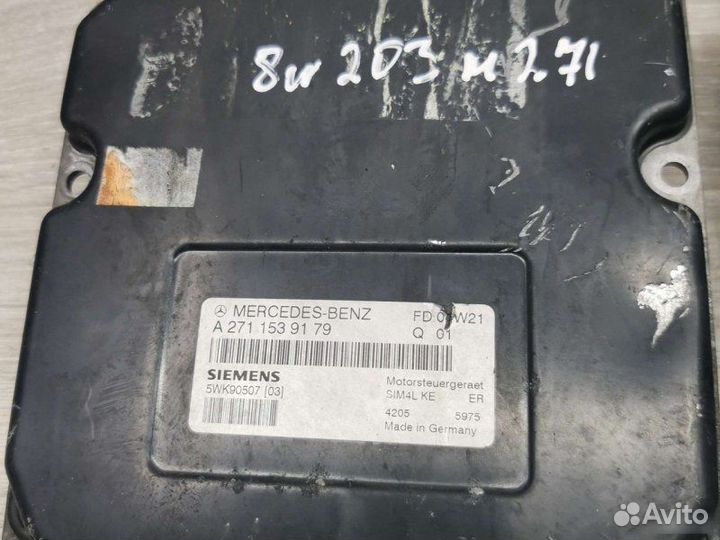 Блок управления двигателем Mercedes C W203