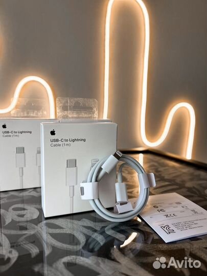 Зарядка на iPhone usb c to lightning