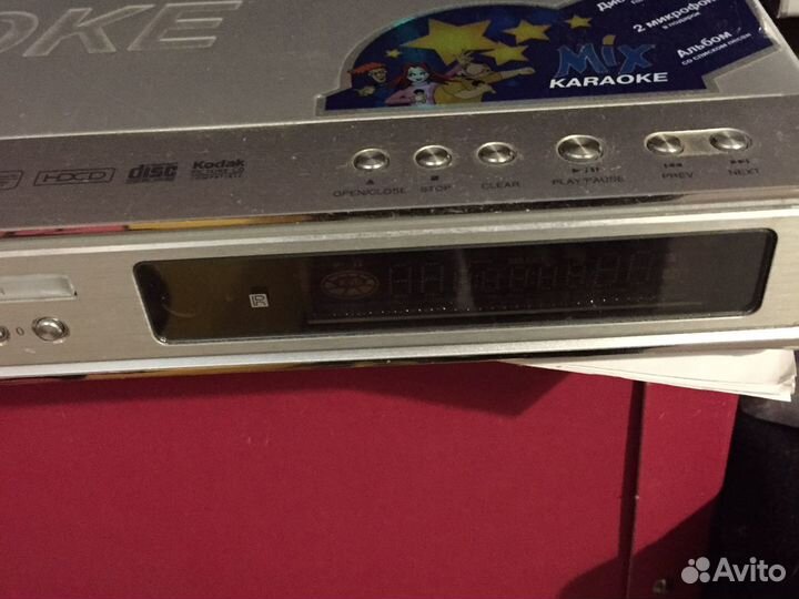 Dvd плеер с караоке и диском