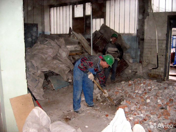 Услуги разнорабочих на день