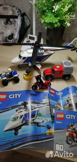 Конструктор Lego, 10 разных