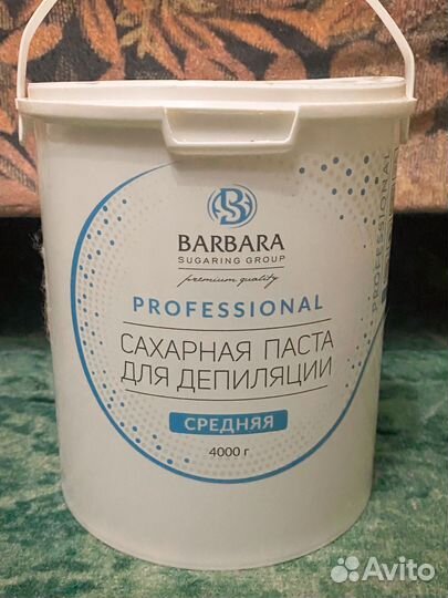 Паста для шугаринга Barbara средняя 4 кг