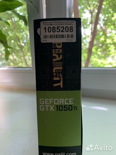 Видеокарта gtx 1050 ti 4gb