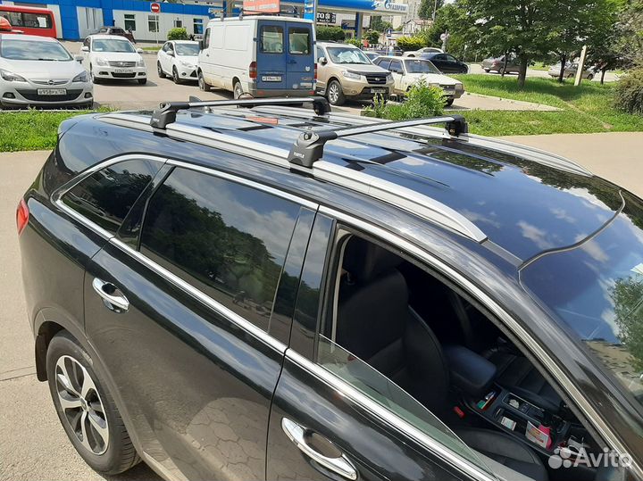 Багажник на крышу киа Соренто Прайм, Turtle