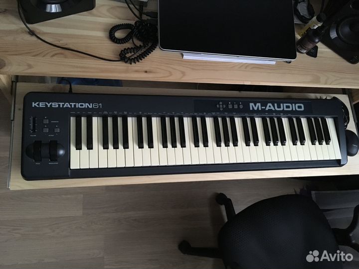 Миди клавиатура M-audio keystation 61 (mk2)
