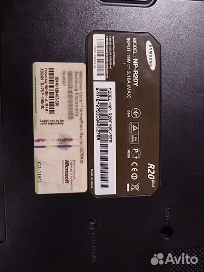 Ноутбук samsung бу